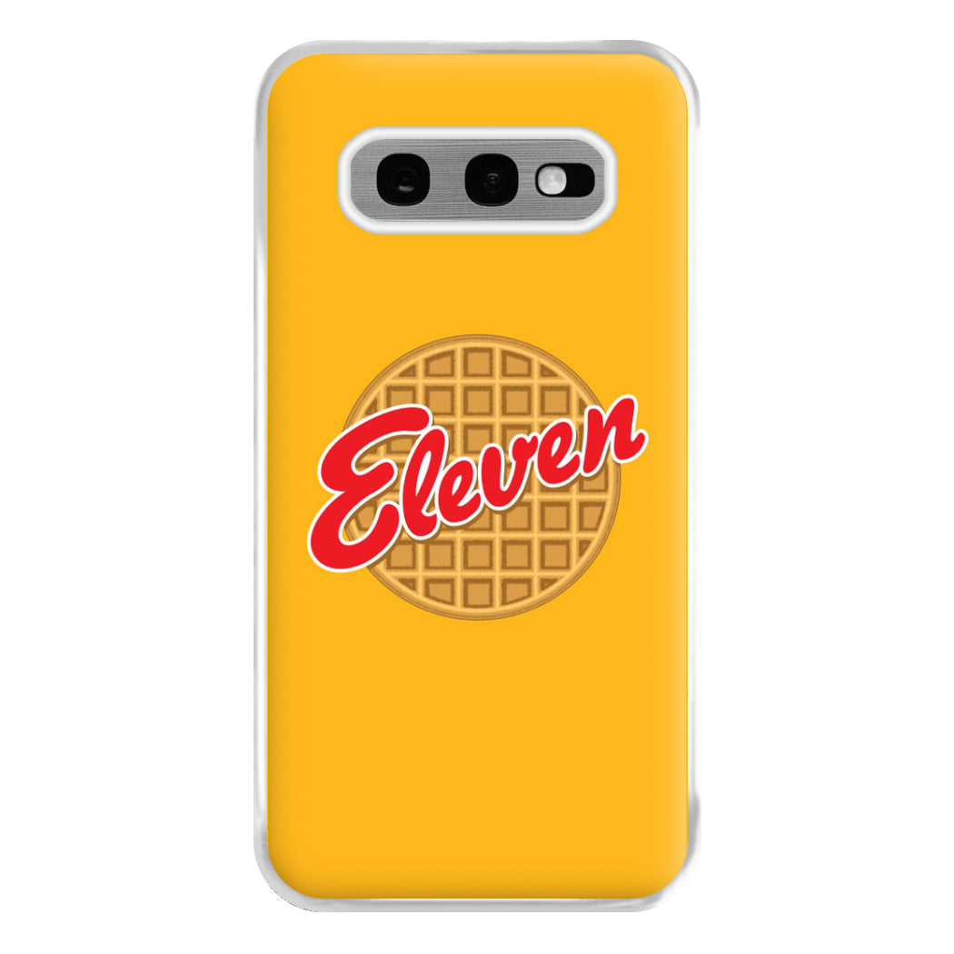 Eleven Waffles Phone Case for Galaxy S10e