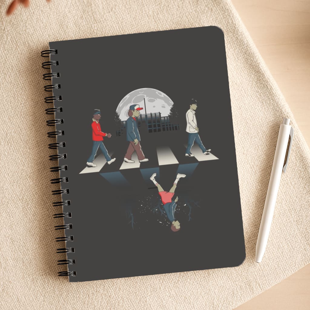 Upside Down Road Notepad