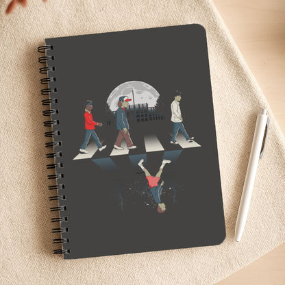 Upside Down Road Notepad