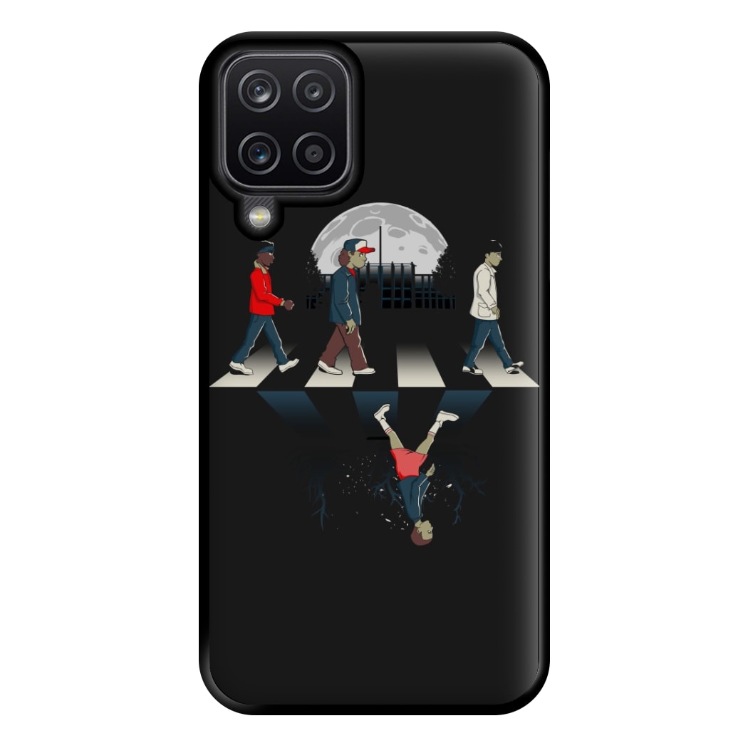 Upside Down Road Phone Case for Galaxy A12