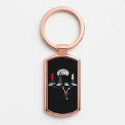 Upside Down Road Luxury Keyring 4