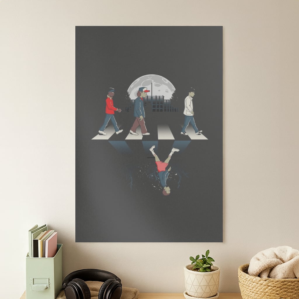 Upside Down Road Poster