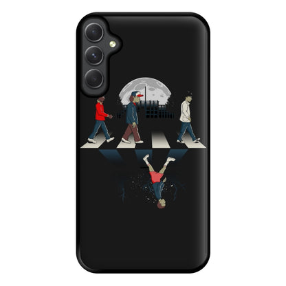 Upside Down Road Phone Case for Galaxy A54