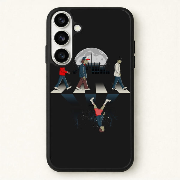 Upside Down Road Phone Case for Galaxy S26 Plus