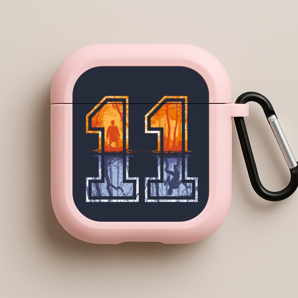Football Eleven Pink AirPods Case