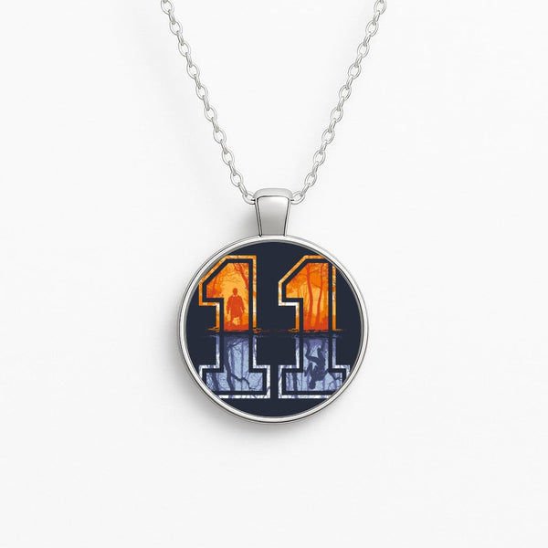 Football Eleven Circle Necklace