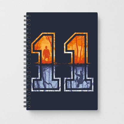 Football Eleven - Stranger Things Notebook