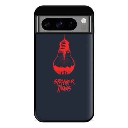 Stranger Lightbulb Phone Case for Google Pixel 8 Pro