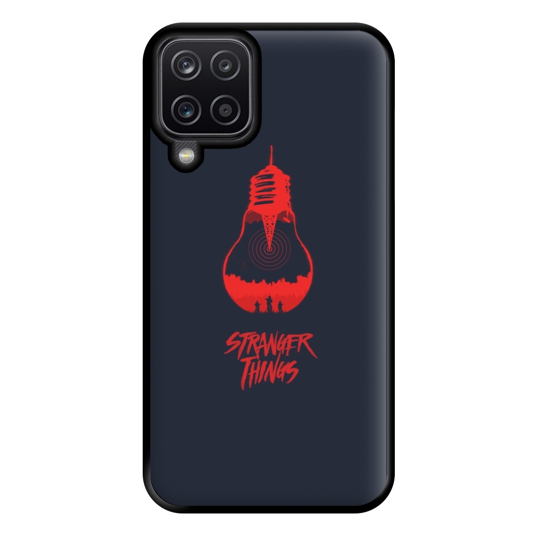 Stranger Lightbulb Phone Case for Galaxy A12