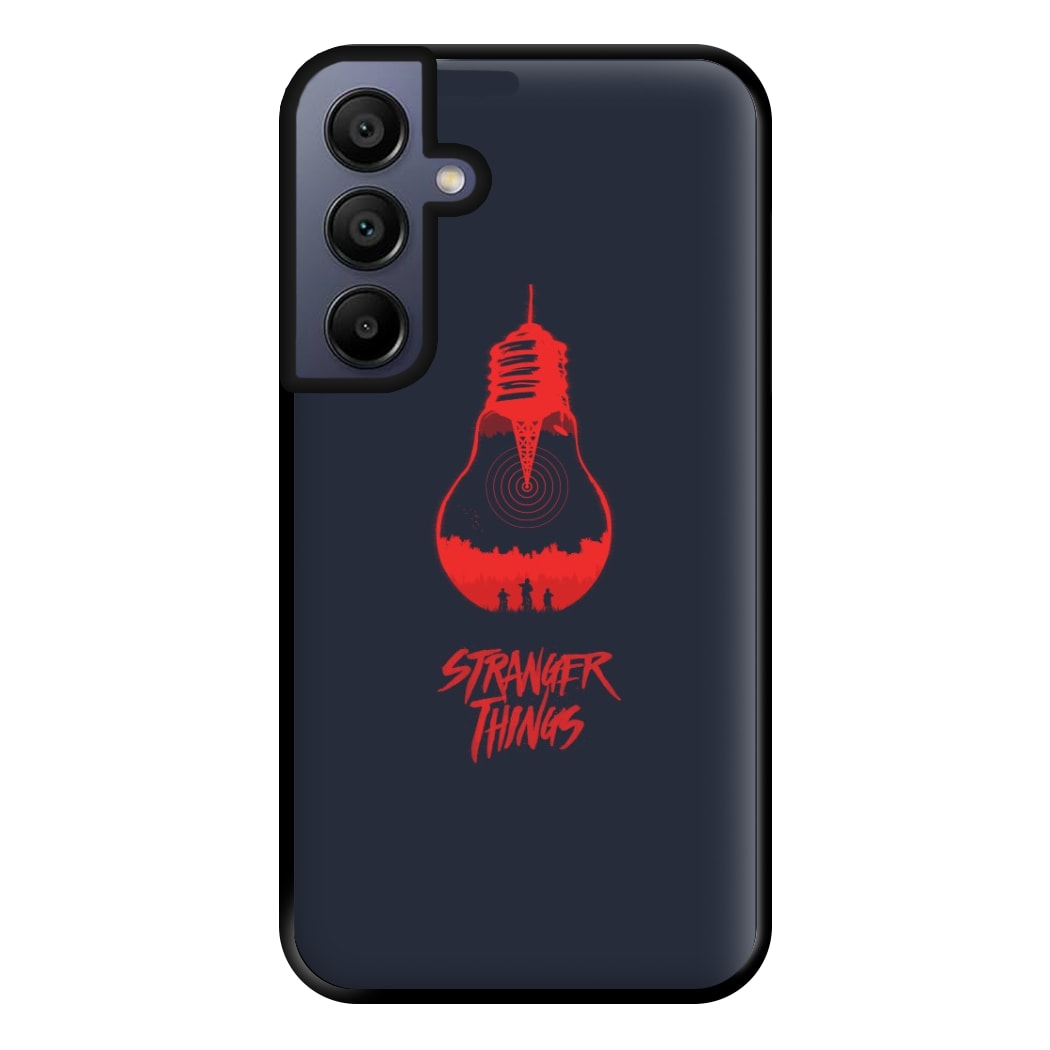 Stranger Lightbulb Phone Case for Galaxy A15