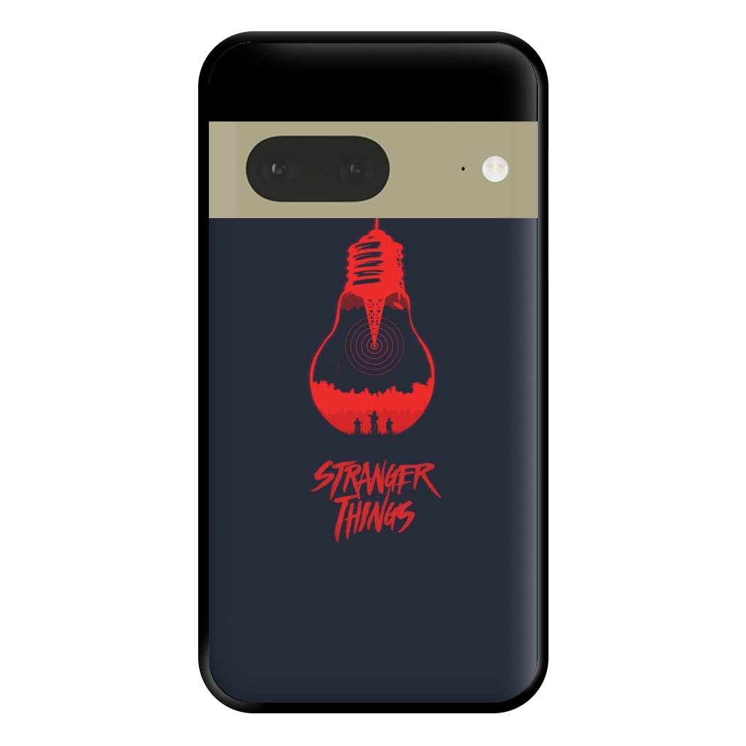 Stranger Lightbulb Phone Case for Google Pixel 7a