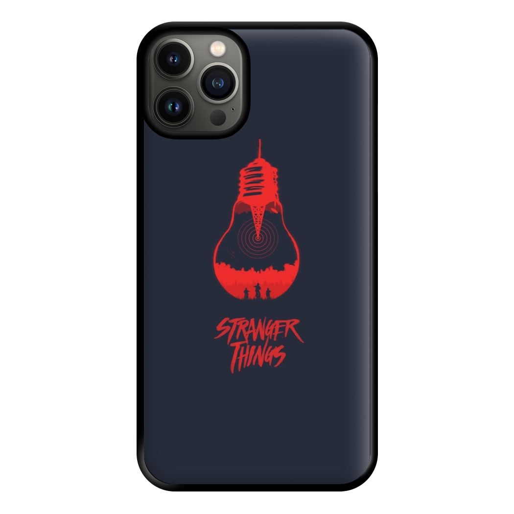 Stranger Lightbulb Phone Case for iPhone 13