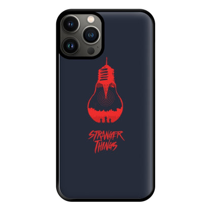 Stranger Lightbulb Phone Case for iPhone 13 Pro Max