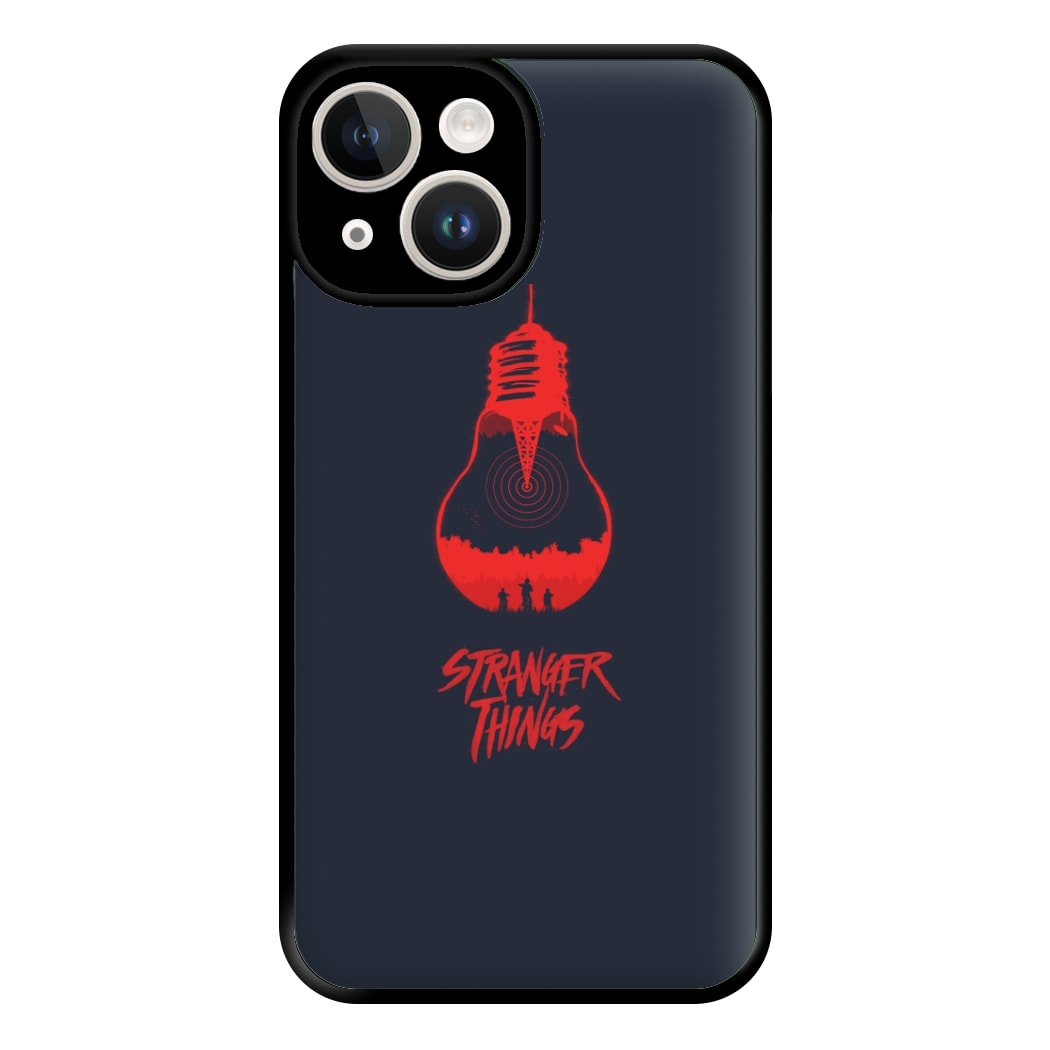 Stranger Lightbulb Phone Case for iPhone 14