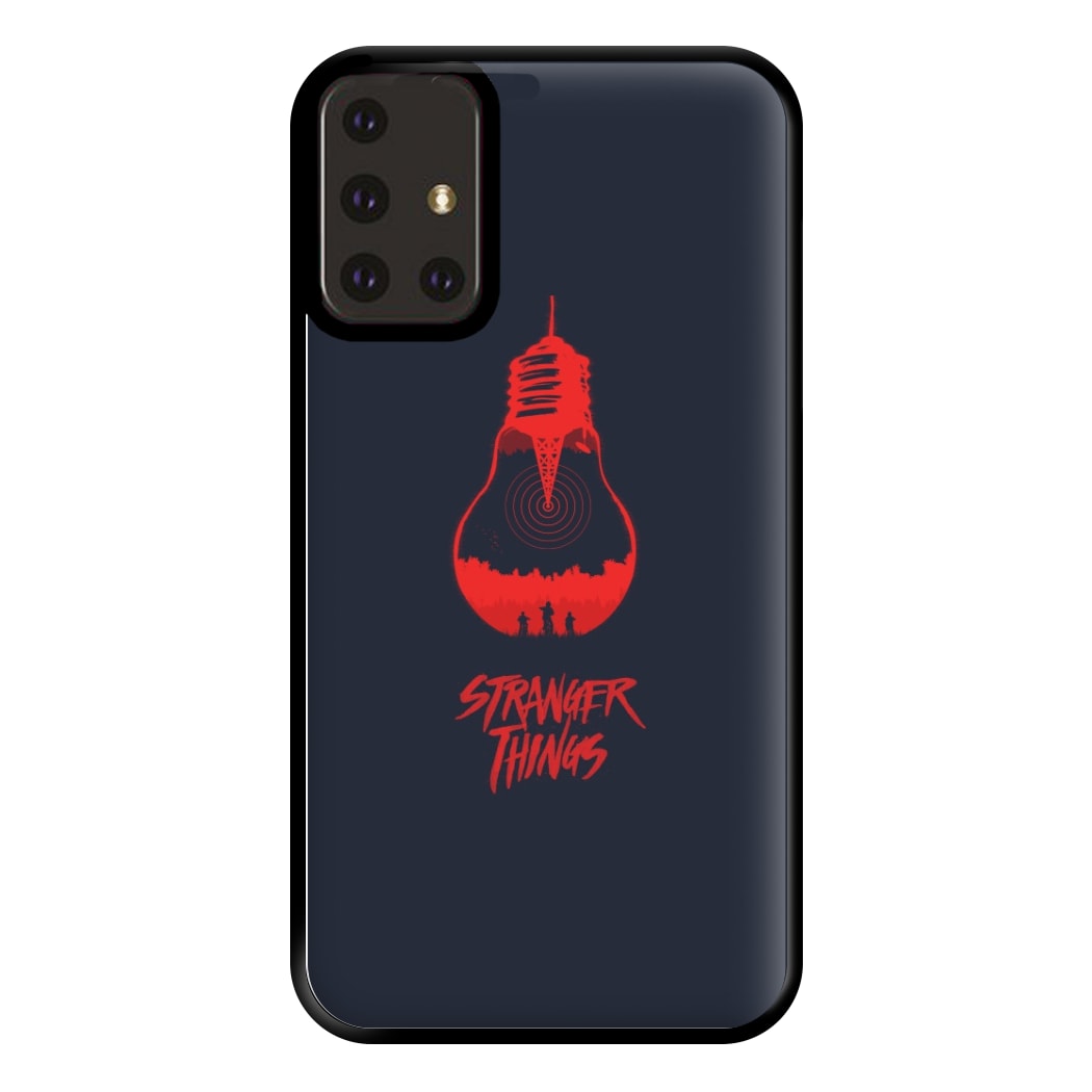 Stranger Lightbulb Phone Case for Galaxy A71