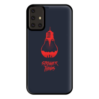 Stranger Lightbulb Phone Case for Galaxy A71