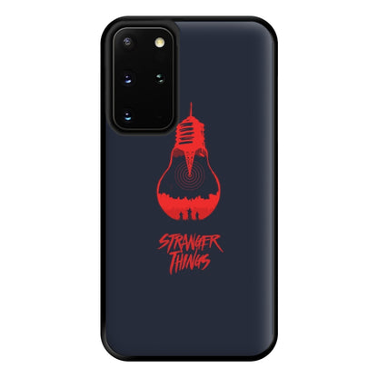 Stranger Lightbulb Phone Case for Galaxy S20 Plus