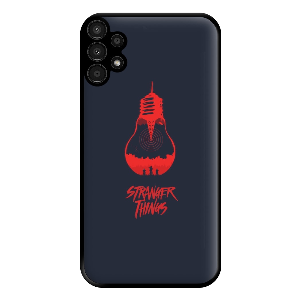 Stranger Lightbulb Phone Case for Galaxy A13