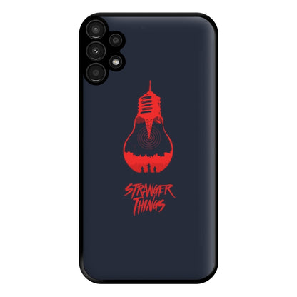 Stranger Lightbulb Phone Case for Galaxy A13