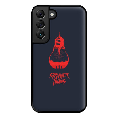 Stranger Lightbulb Phone Case for Galaxy S22 Plus