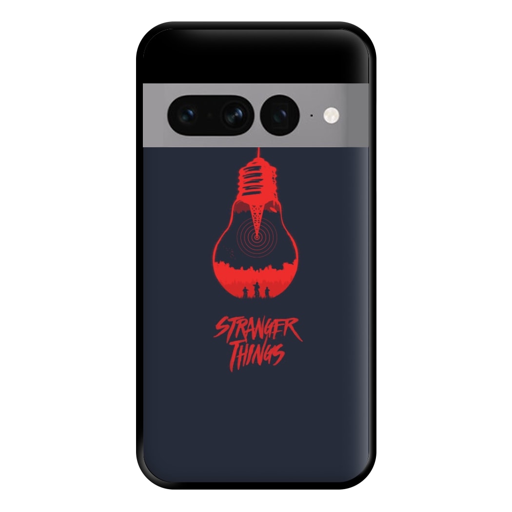 Stranger Lightbulb Phone Case for Google Pixel 7 Pro