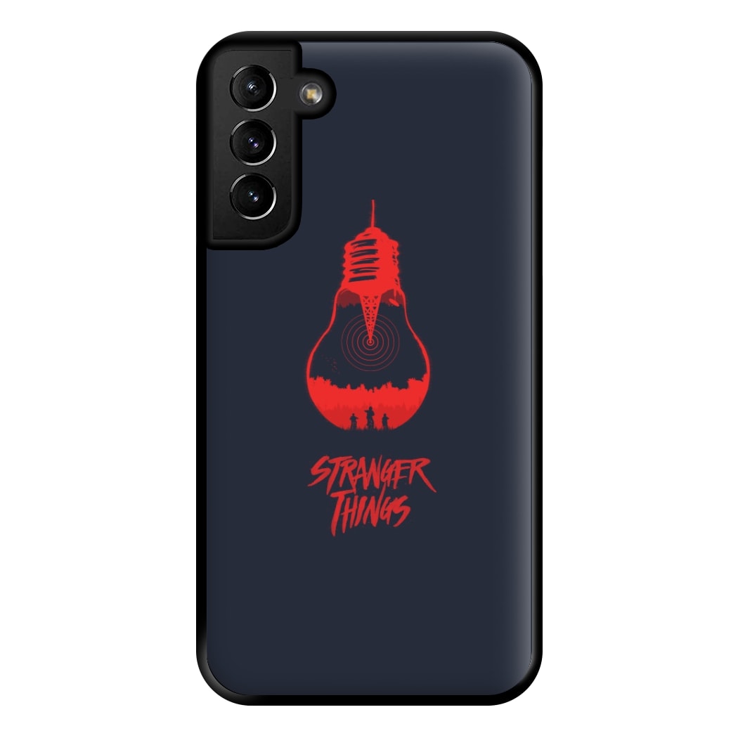 Stranger Lightbulb Phone Case for Galaxy S21 Plus