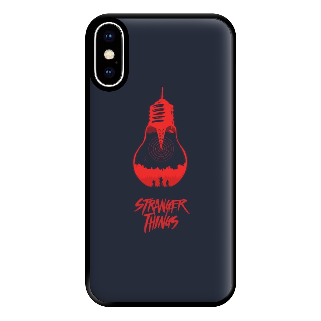 Stranger Lightbulb Phone Case for iPhone XS Max