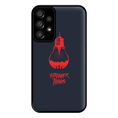 Stranger Lightbulb Phone Case for Galaxy A33