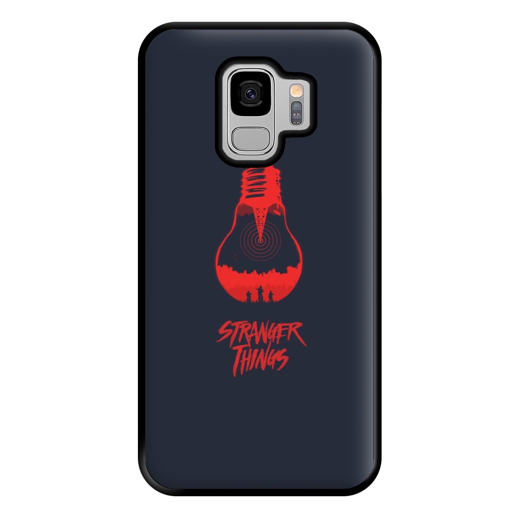 Stranger Lightbulb Phone Case for Galaxy S9 Plus