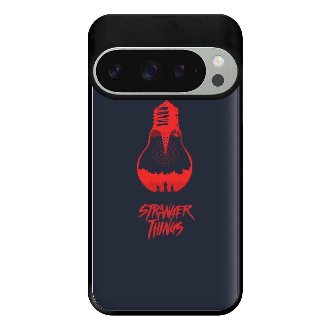 Stranger Lightbulb Phone Case for Google Pixel 9 Pro XL