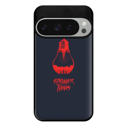 Stranger Lightbulb Phone Case for Google Pixel 9 Pro XL