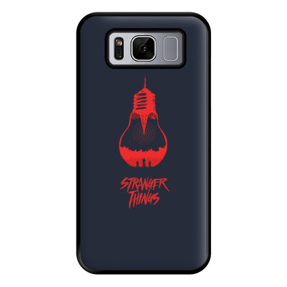 Stranger Lightbulb Phone Case for Galaxy S8 Plus