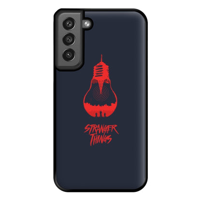 Stranger Lightbulb Phone Case for Galaxy S21FE