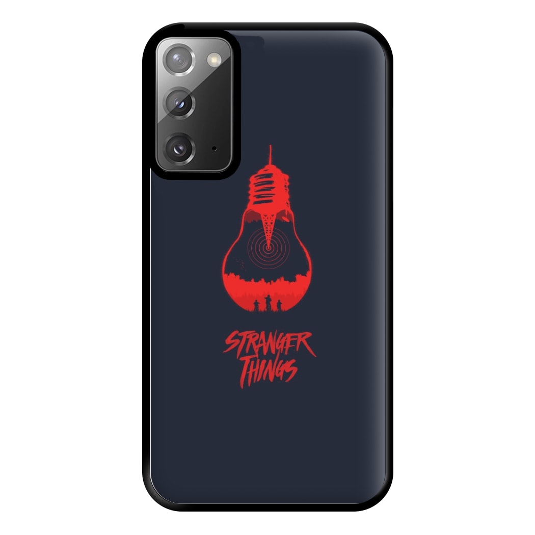 Stranger Lightbulb Phone Case for Galaxy Note 20 Ultra