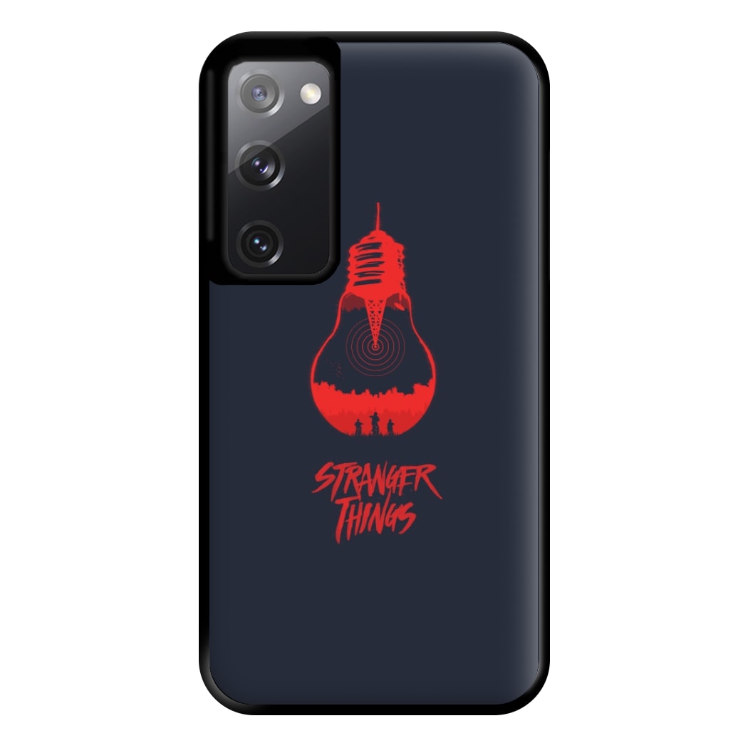 Stranger Lightbulb Phone Case for Galaxy S20FE