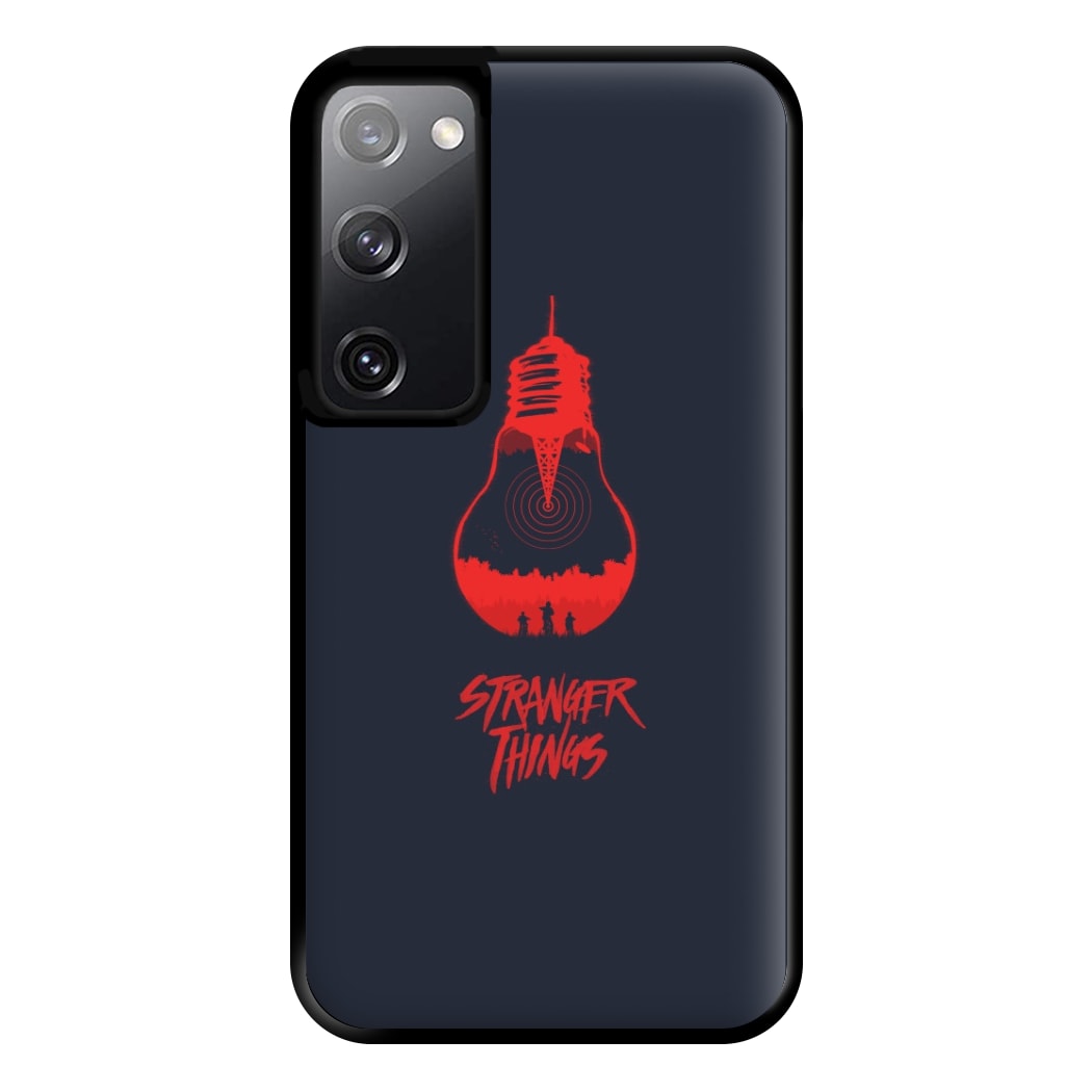 Stranger Lightbulb Phone Case for Galaxy S20