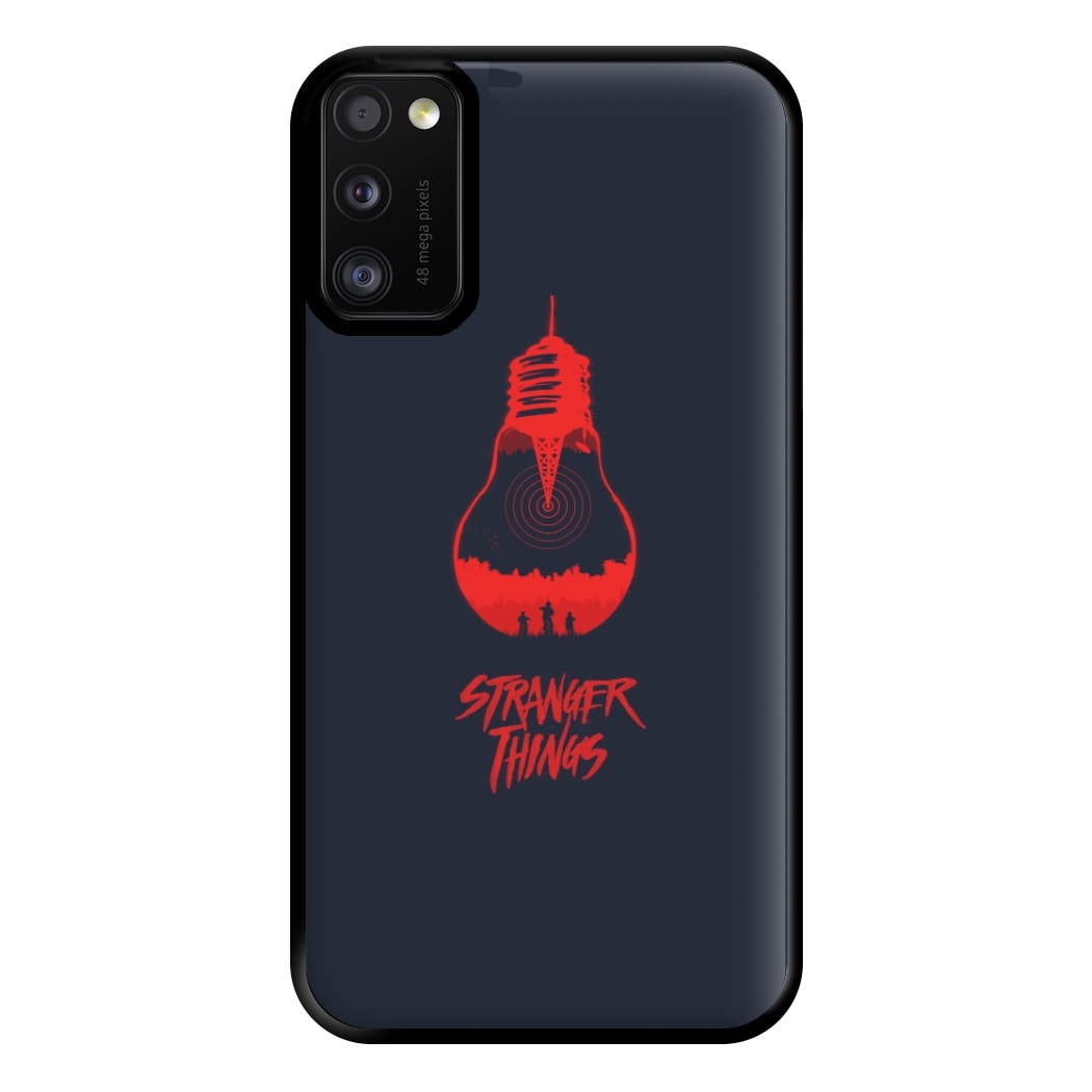 Stranger Lightbulb Phone Case for Galaxy A41