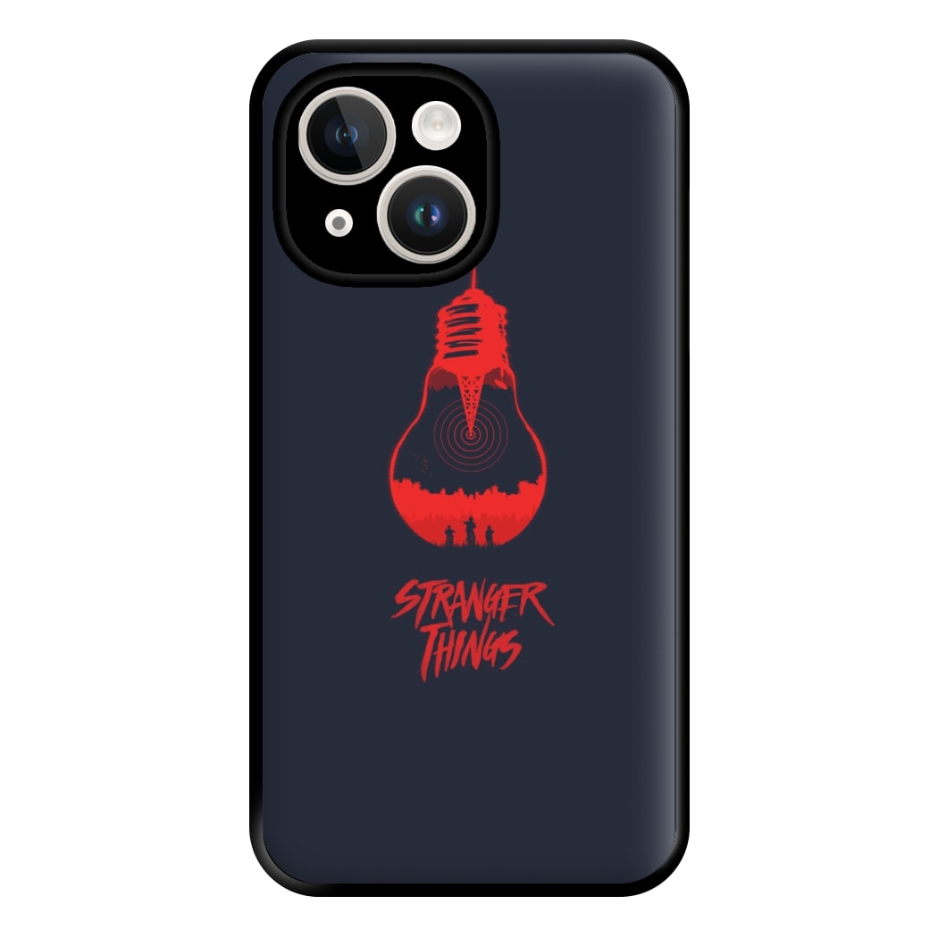 Stranger Lightbulb Phone Case for iPhone 14 Plus