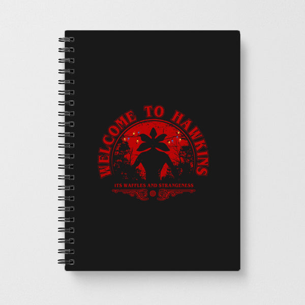Welcome To Hawkings - Stranger Things Notebook