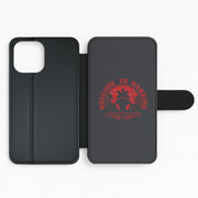 Welcome To Hawkings Flip / Wallet Phone Case 2