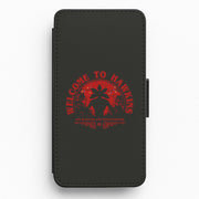 Welcome To Hawkings Flip / Wallet Phone Case 1