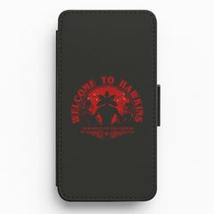 Welcome To Hawkings Flip / Wallet Phone Case