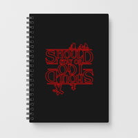 Should I Stay Or Should I Go Upside Down Notebook