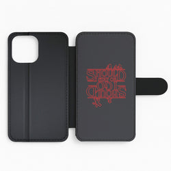 Should I Stay Or Should I Go Upside Down Flip Phone Case