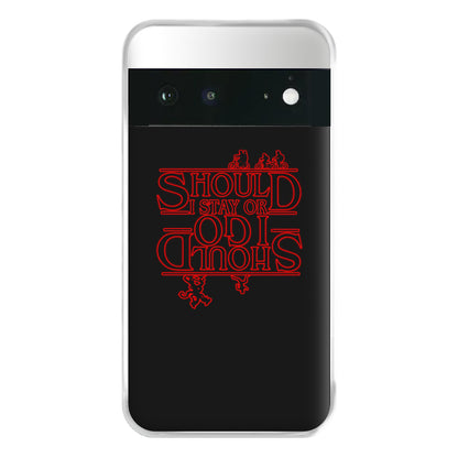 Should I Stay Or Should I Go Upside Down Phone Case for Google Pixel 6a