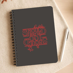 Should I Stay Or Should I Go Upside Down Notepad