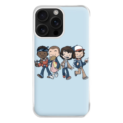 Cartoon Gang Phone Case for iPhone 16 Pro Max