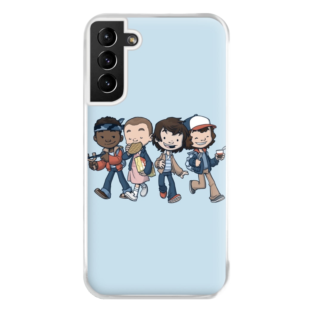 Cartoon Gang Phone Case for Galaxy S21 Plus