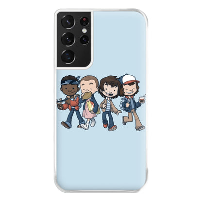 Cartoon Gang Phone Case for Galaxy S21 Ultra