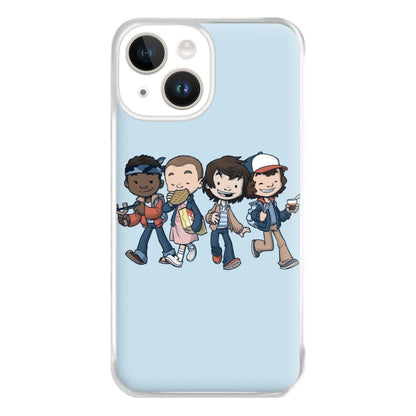 Cartoon Gang Phone Case for iPhone 14